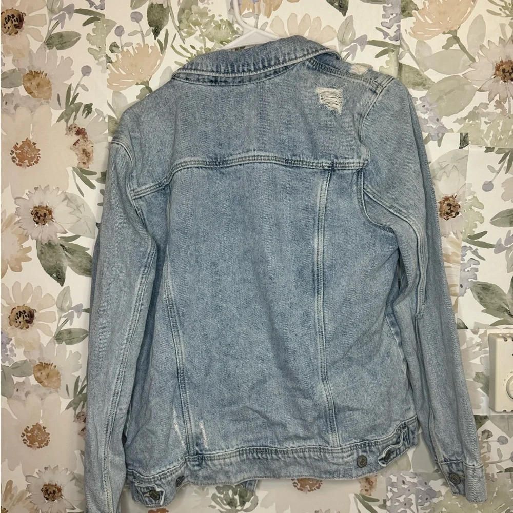 Old Navy Light Blue Jean Jacket - Picture 3 of 3
